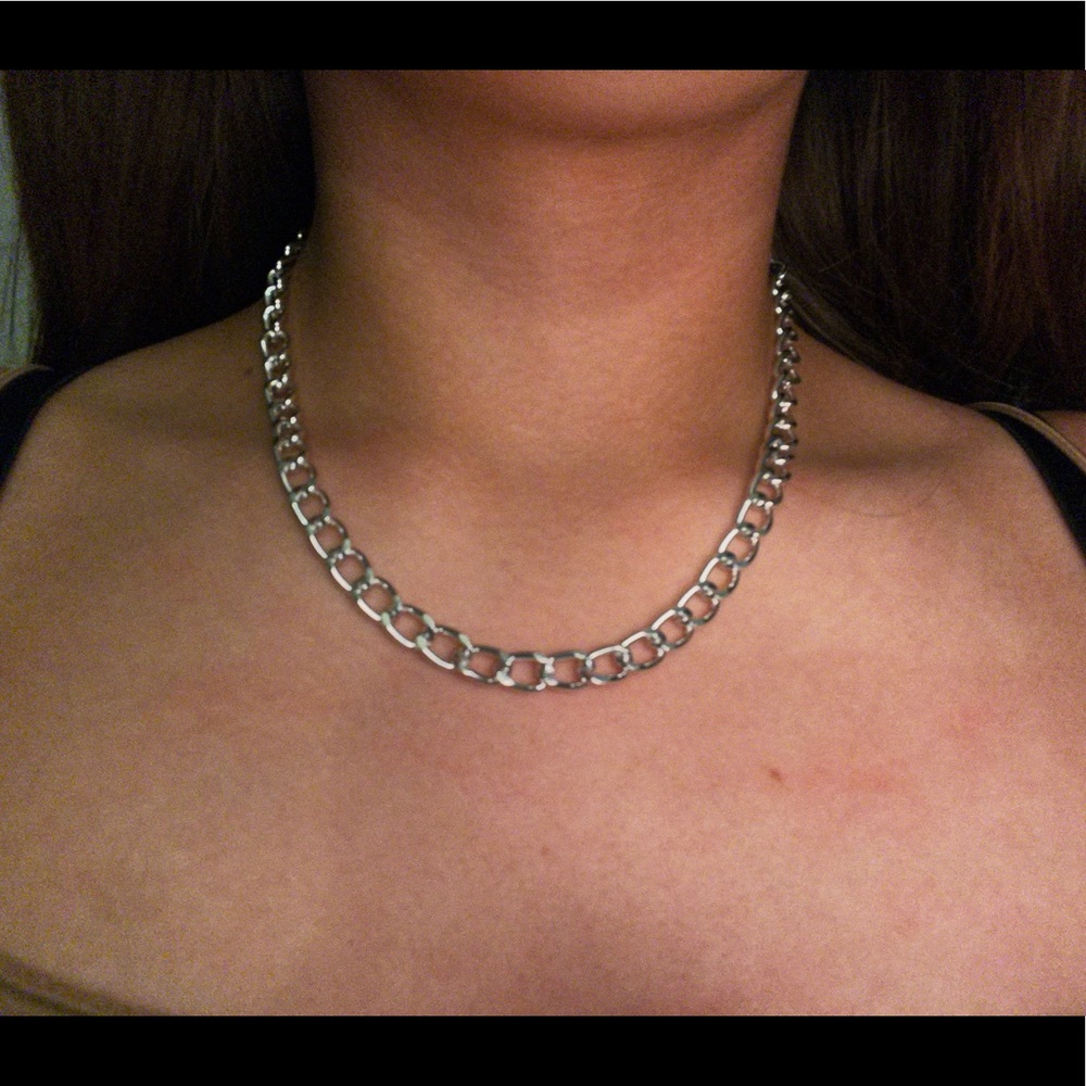 COPY - Backwards Version of Round Clasp Necklace